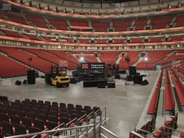 United Center - Section 104 Seat View