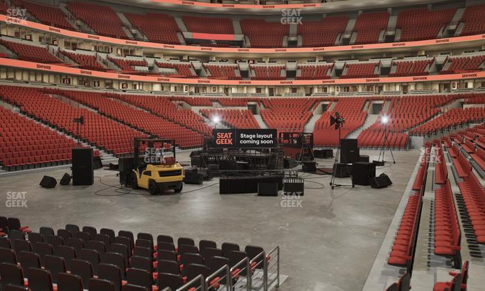 United Center - Section 104 Seat View