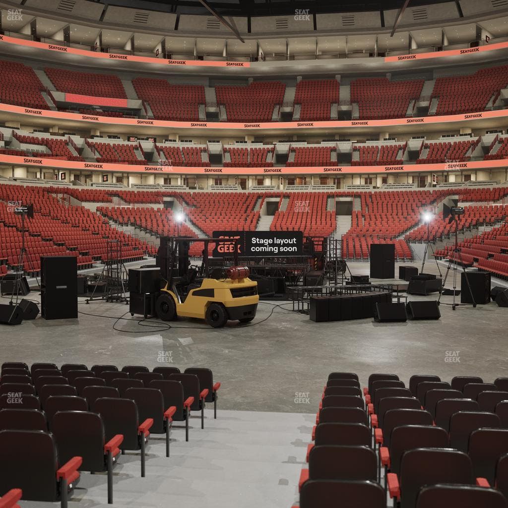 United Center - Section 105 Seat View