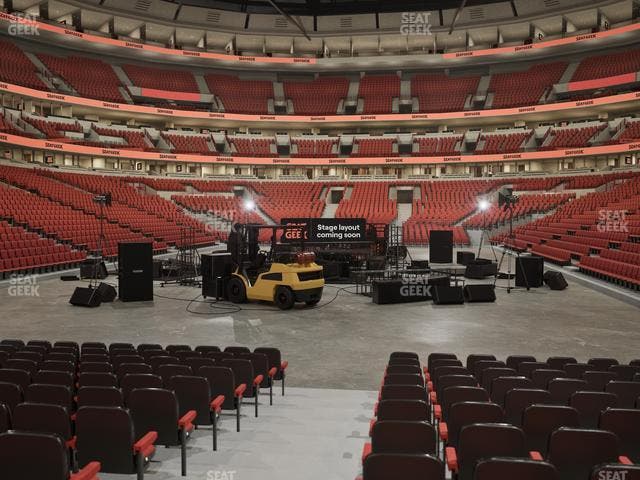 United Center - Section 105 Seat View
