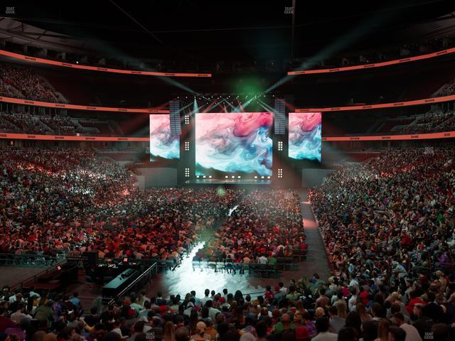 United Center - Section 105 Seat View United Center - Section 105 Seat View