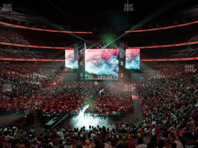 United Center - Section 105 Seat View