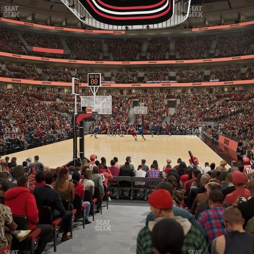 United Center - Section 105 Seat View