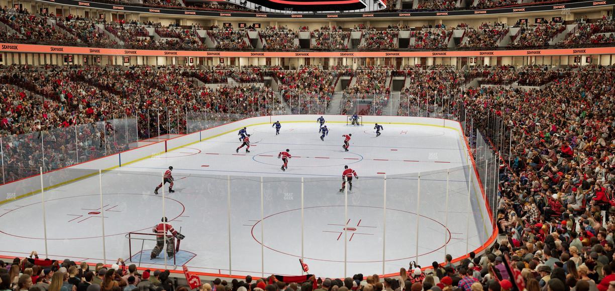 United Center - Section 105 Seat View
