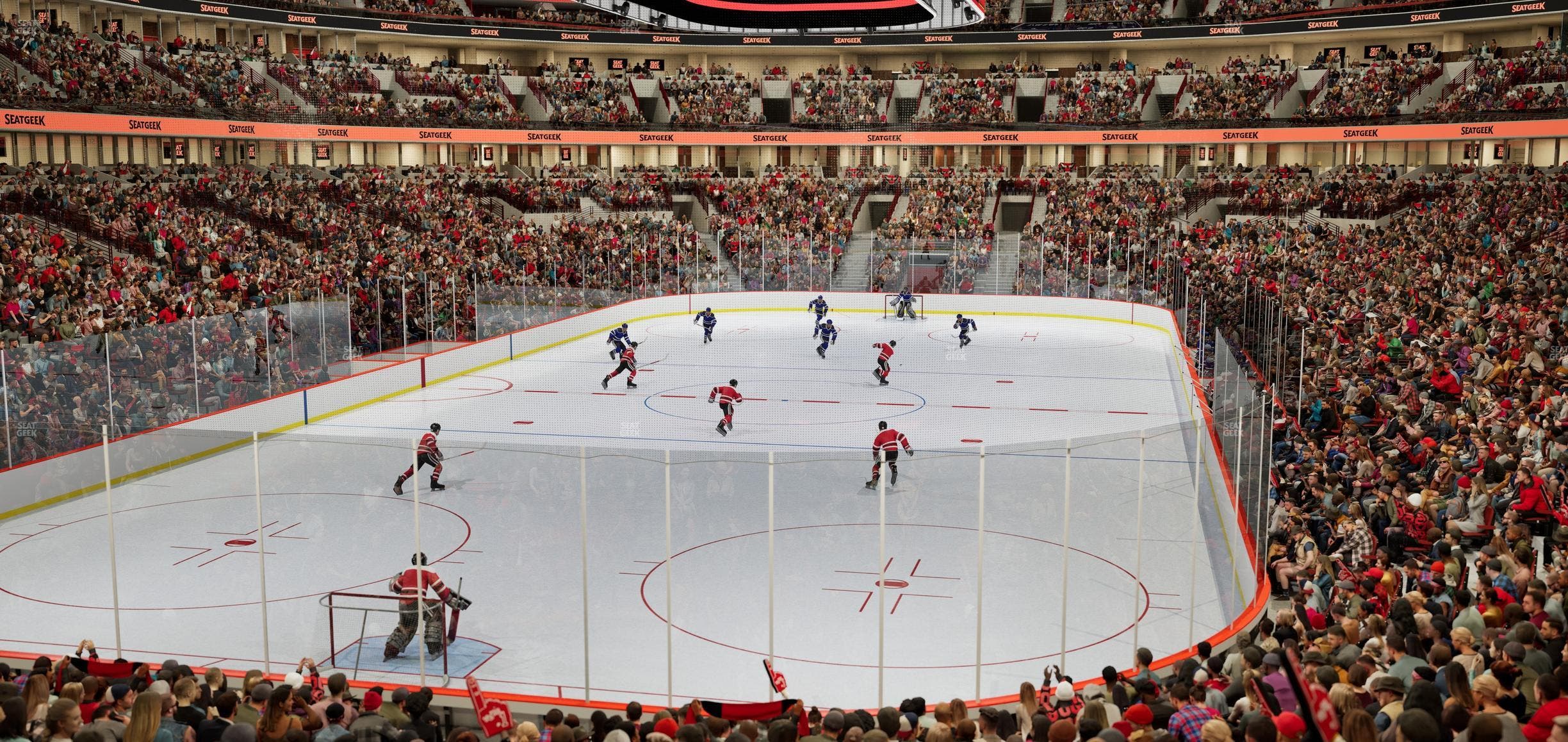 United Center - Section 105 Seat View