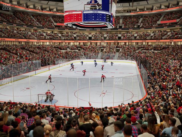 United Center - Section 105 Seat View