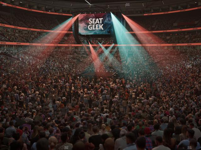 United Center - Section 105 Seat View