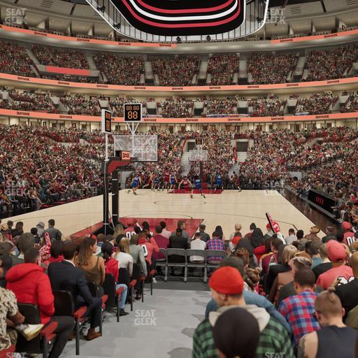United Center - Section 105 Seat View