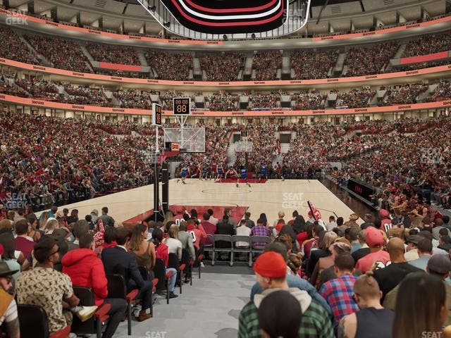 United Center - Section 105 Seat View