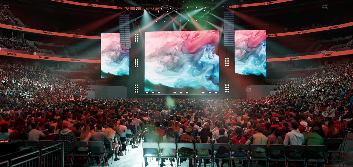 United Center - Section 105 Seat View