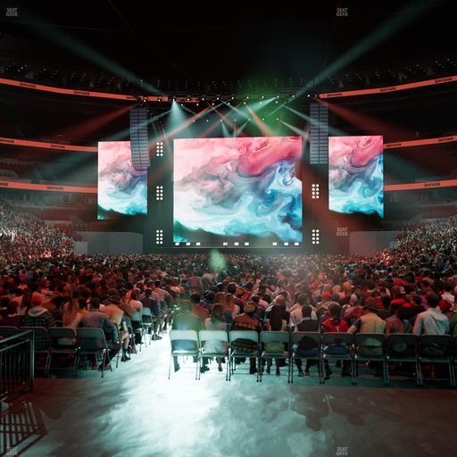 United Center - Section 105 Seat View