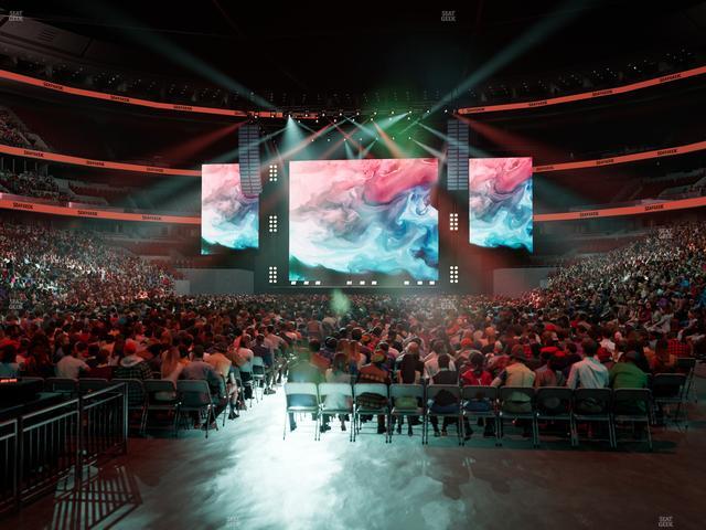 United Center - Section 105 Seat View