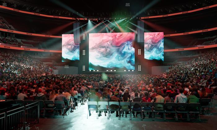 United Center - Section 105 Seat View