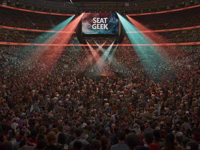 United Center - Section 106 Seat View