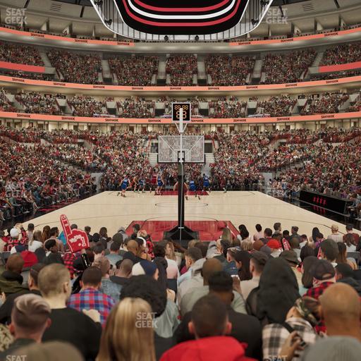 United Center - Section 106 Seat View