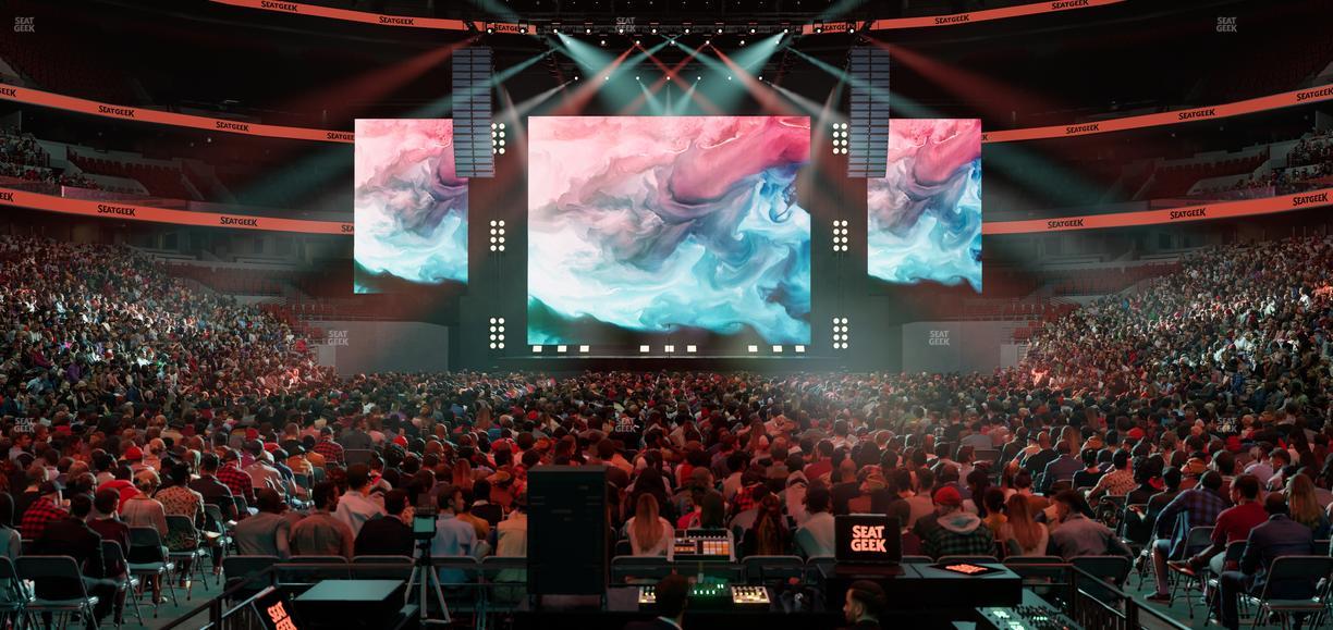 United Center - Section 106 Seat View