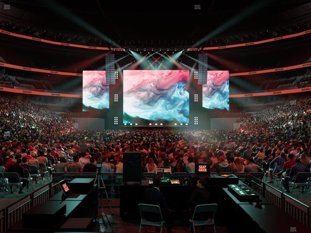 United Center - Section 106 Seat View