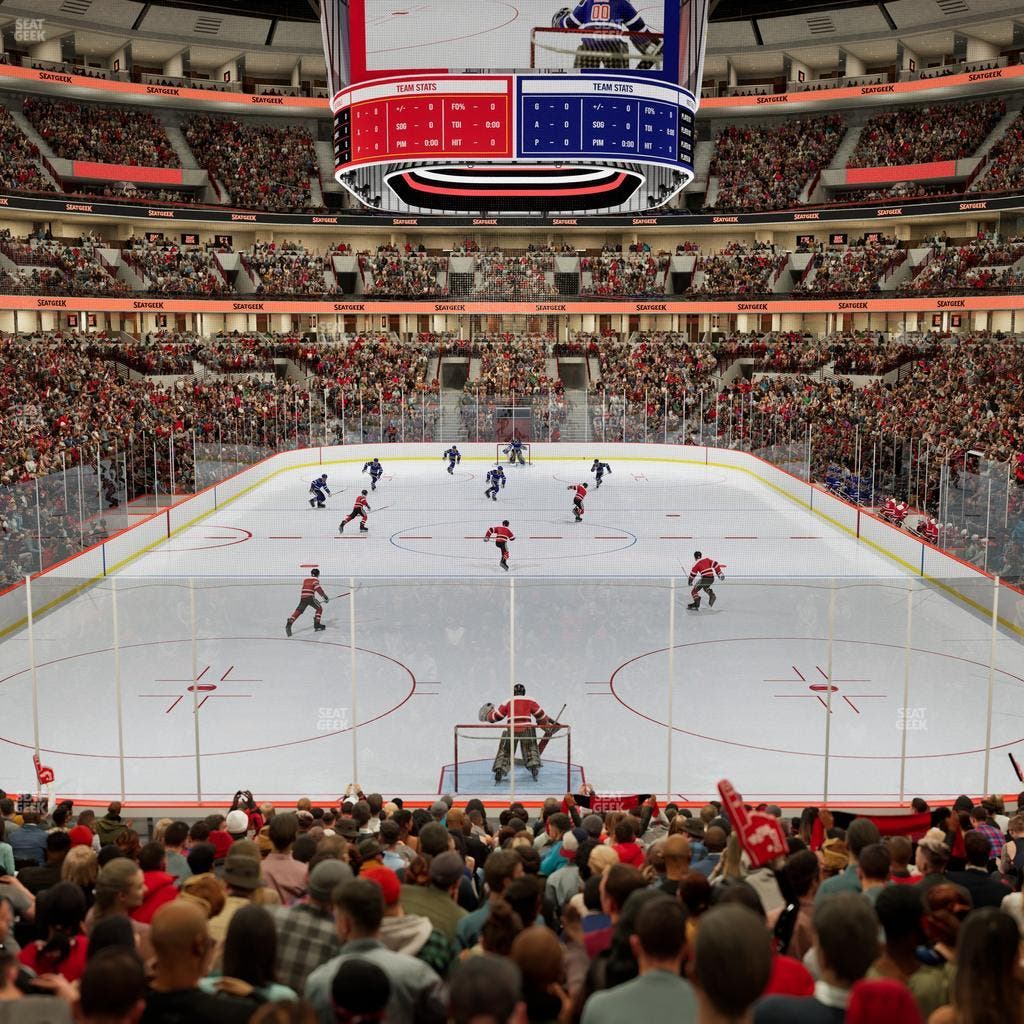 United Center - Section 106 Seat View