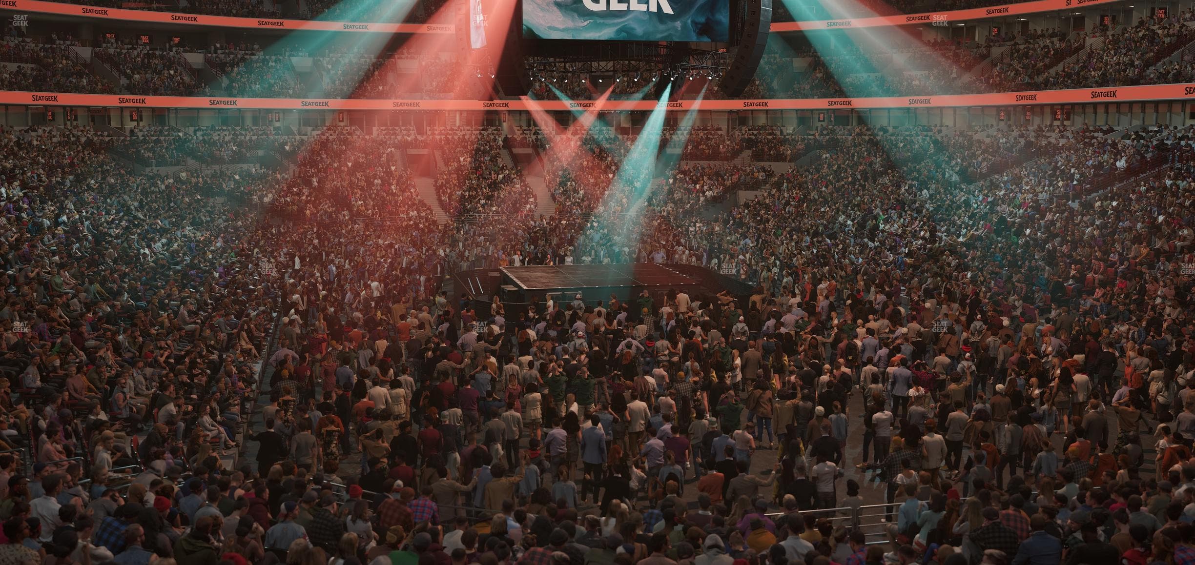 United Center - Section 107 Seat View