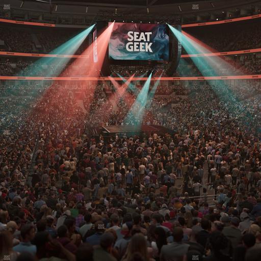 United Center - Section 107 Seat View