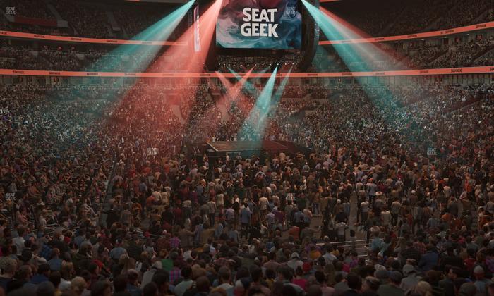 United Center - Section 107 Seat View