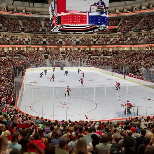 United Center - Section 107 Seat View