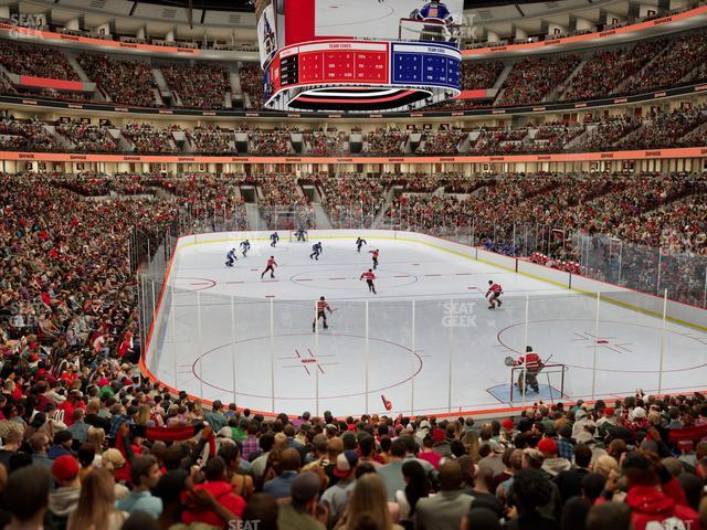 United Center - Section 107 Seat View