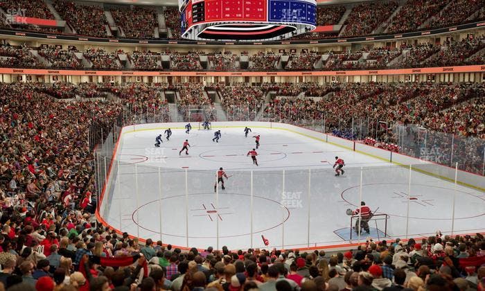 United Center - Section 107 Seat View