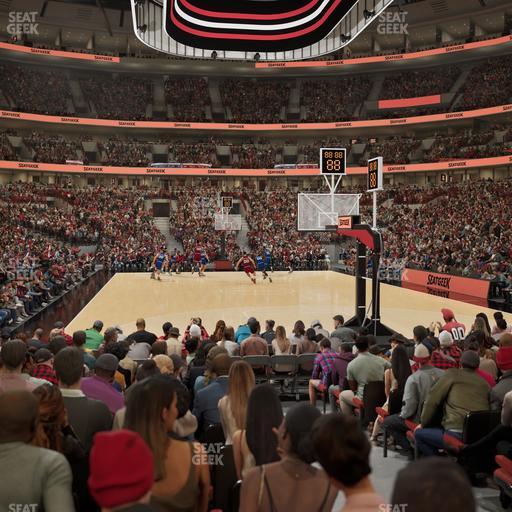 United Center - Section 107 Seat View