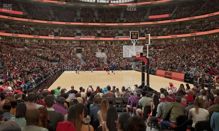 United Center - Section 107 Seat View