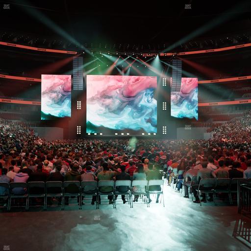 United Center - Section 107 Seat View