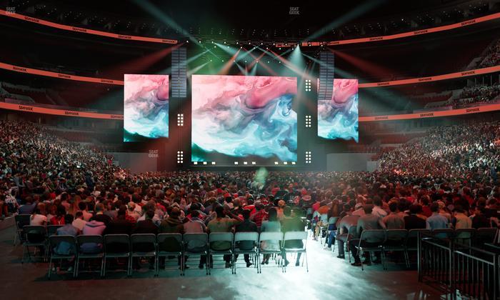 United Center - Section 107 Seat View