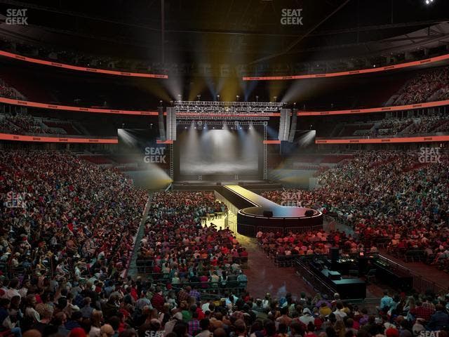 United Center - Section 107 Seat View
