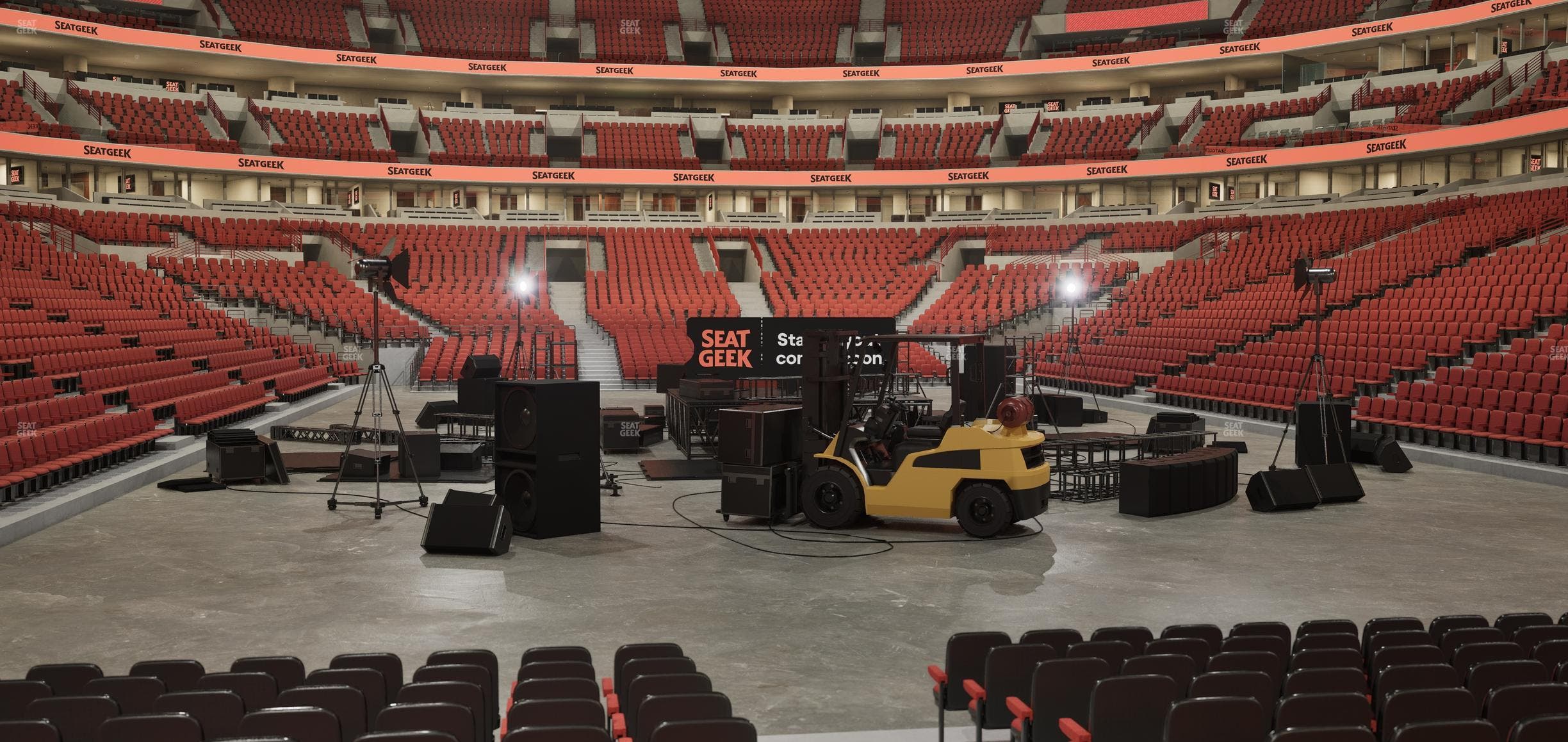 United Center - Section 107 Seat View