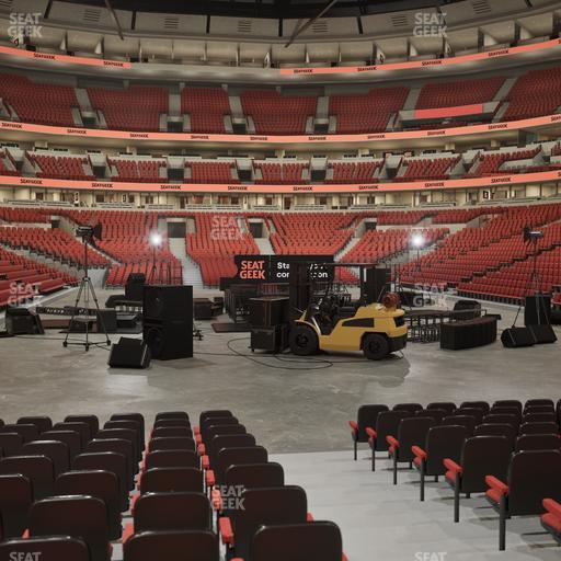 United Center - Section 107 Seat View