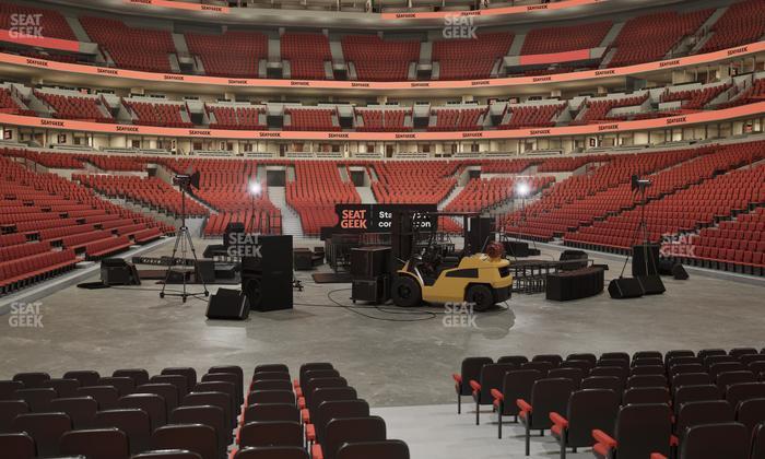 United Center - Section 107 Seat View