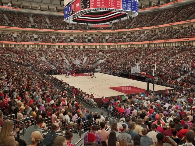 United Center - Section 108 A Seat View