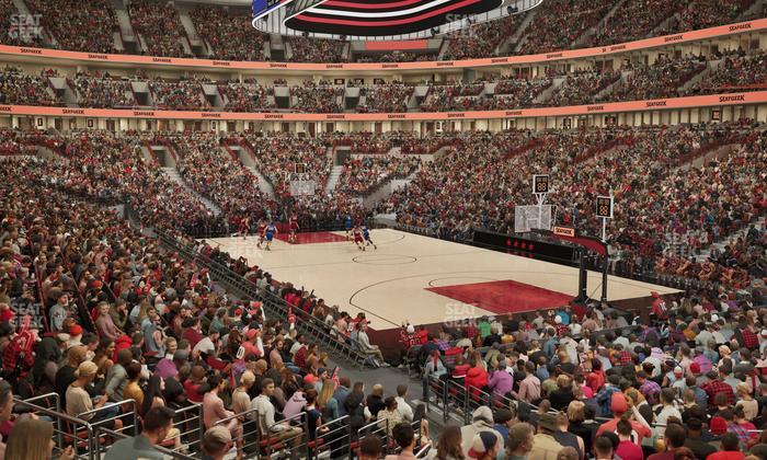 United Center - Section 108 A Seat View