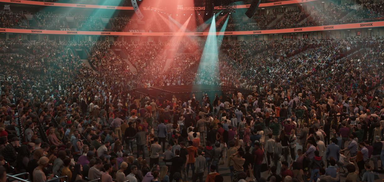 United Center - Section 108 A Seat View