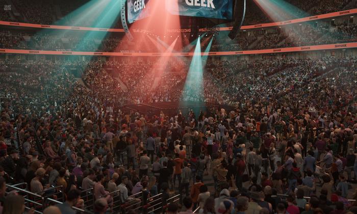 United Center - Section 108 A Seat View