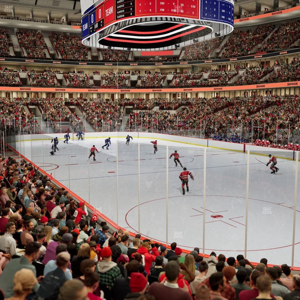 United Center - Section 108 A Seat View