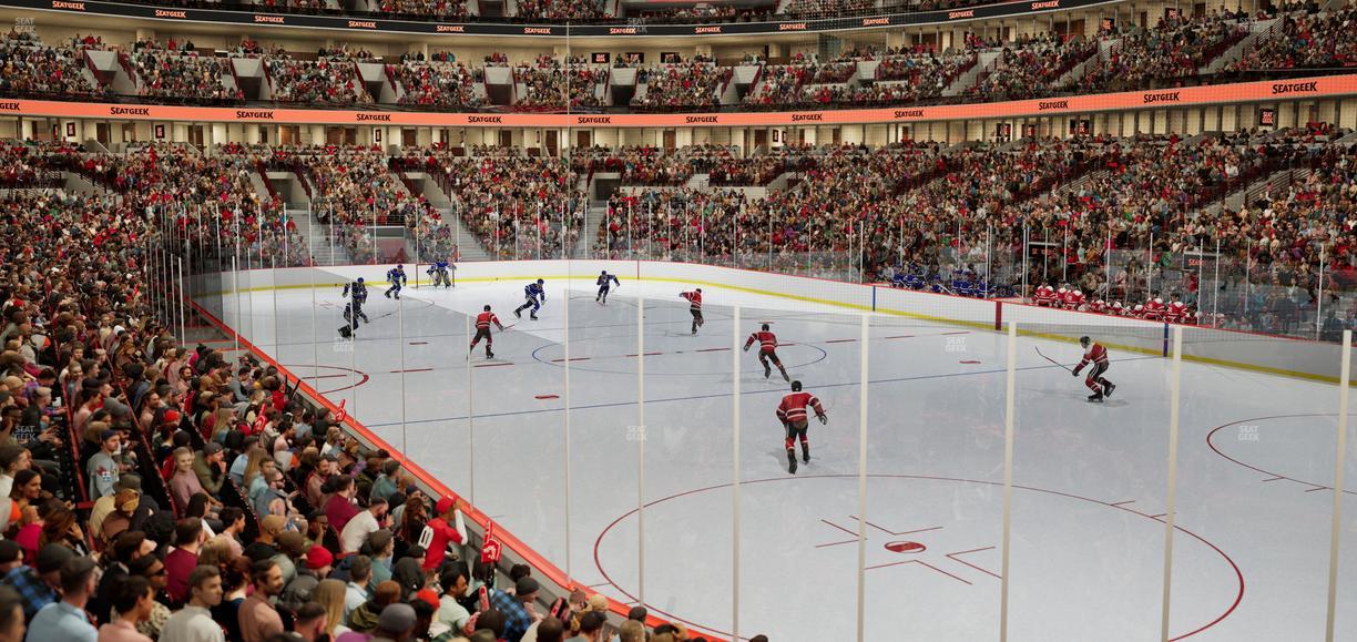 United Center - Section 108 A Seat View