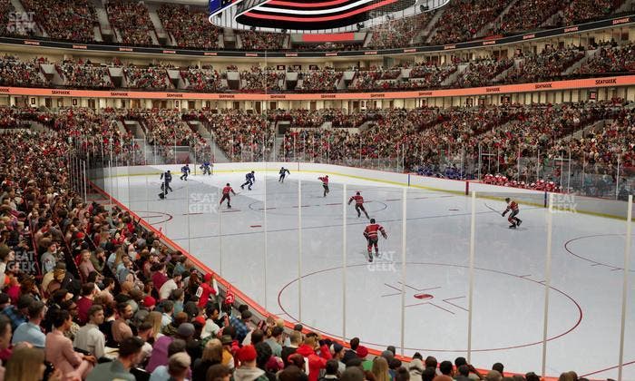 United Center - Section 108 A Seat View