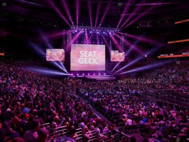 United Center - Section 108 A Seat View