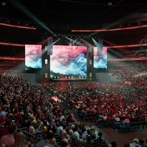 United Center - Section 108 A Seat View