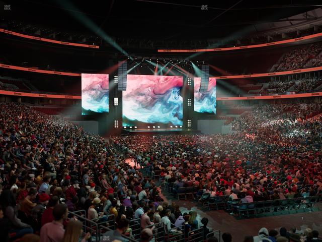 United Center - Section 108 A Seat View United Center - Section 108 A Seat View