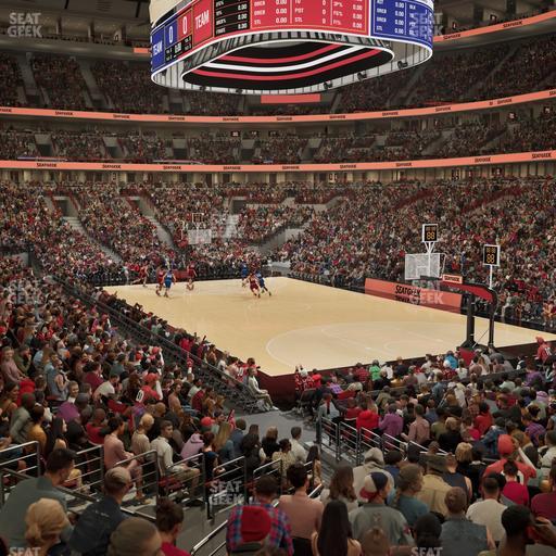 United Center - Section 108 A Seat View