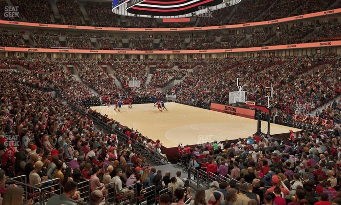 United Center - Section 108 A Seat View