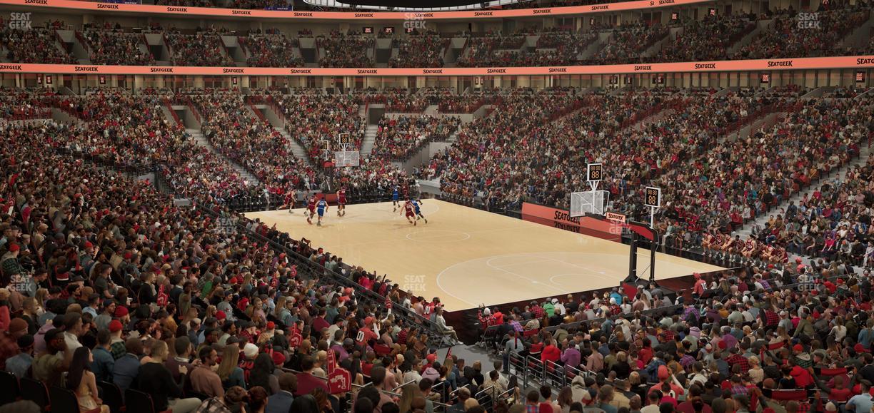 United Center - Section 108 Seat View
