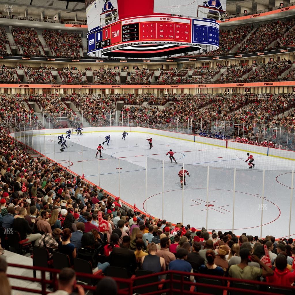 United Center - Section 108 Seat View